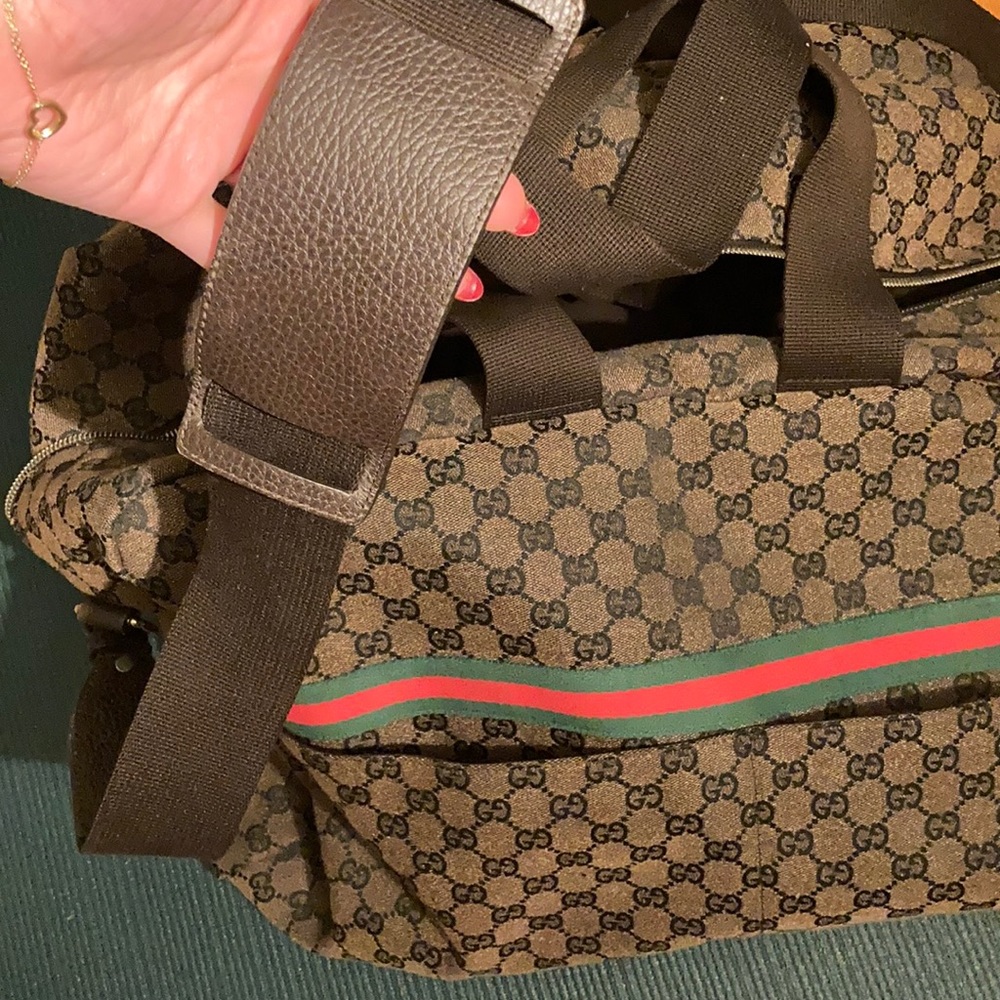 Vintage Gucci monogram travel duffle - Picture 9 of 9